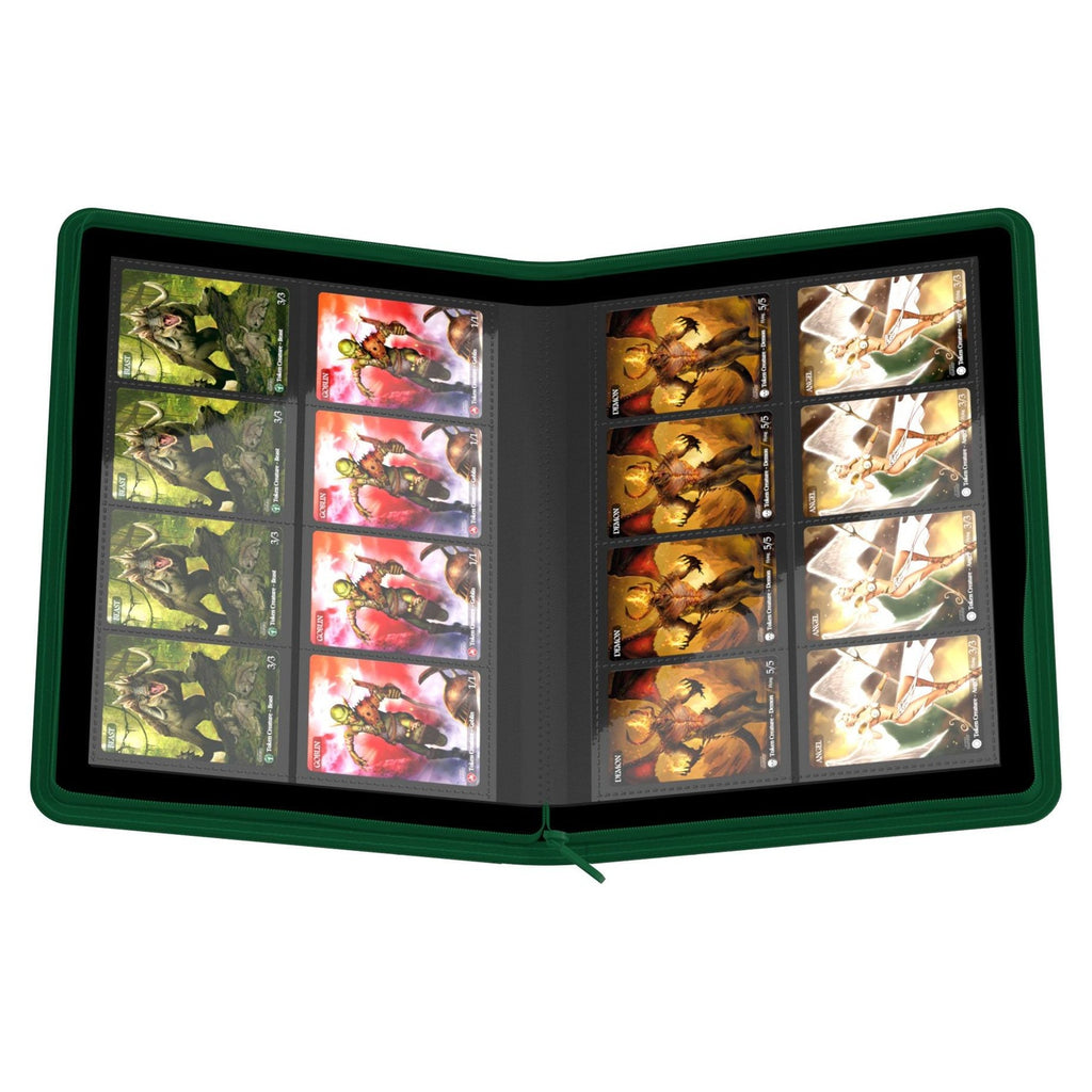 Image produit Ultimate Guard Zipfolio 320 16 pochettes Xenoskin - Vert