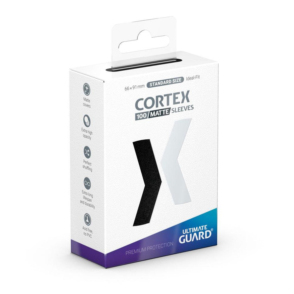Image produit Ultimate Guard Protèges-cartes Cortex Mat Taille Standard (100) - Noir