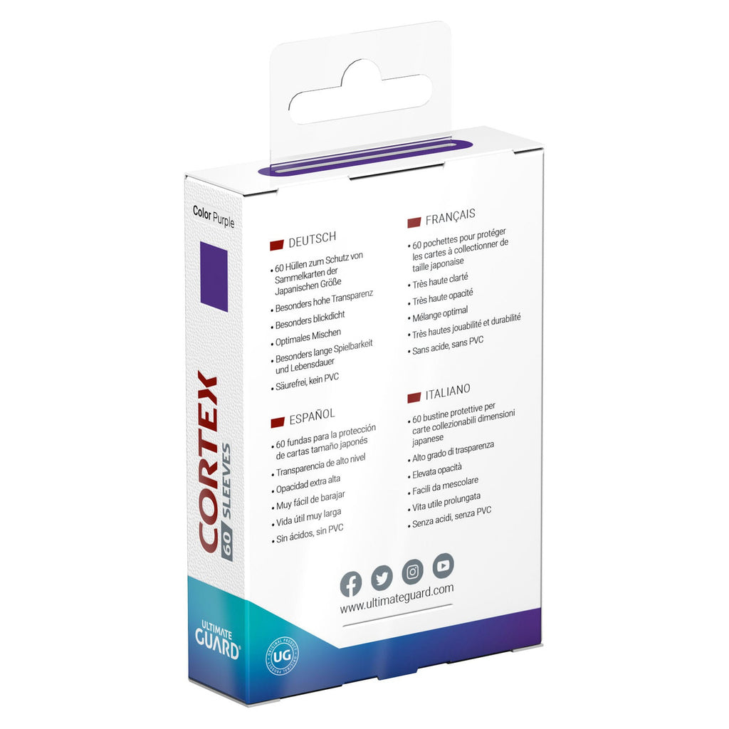 Image produit Ultimate Guard Cortex Sleeves format japonais (60) - Violet