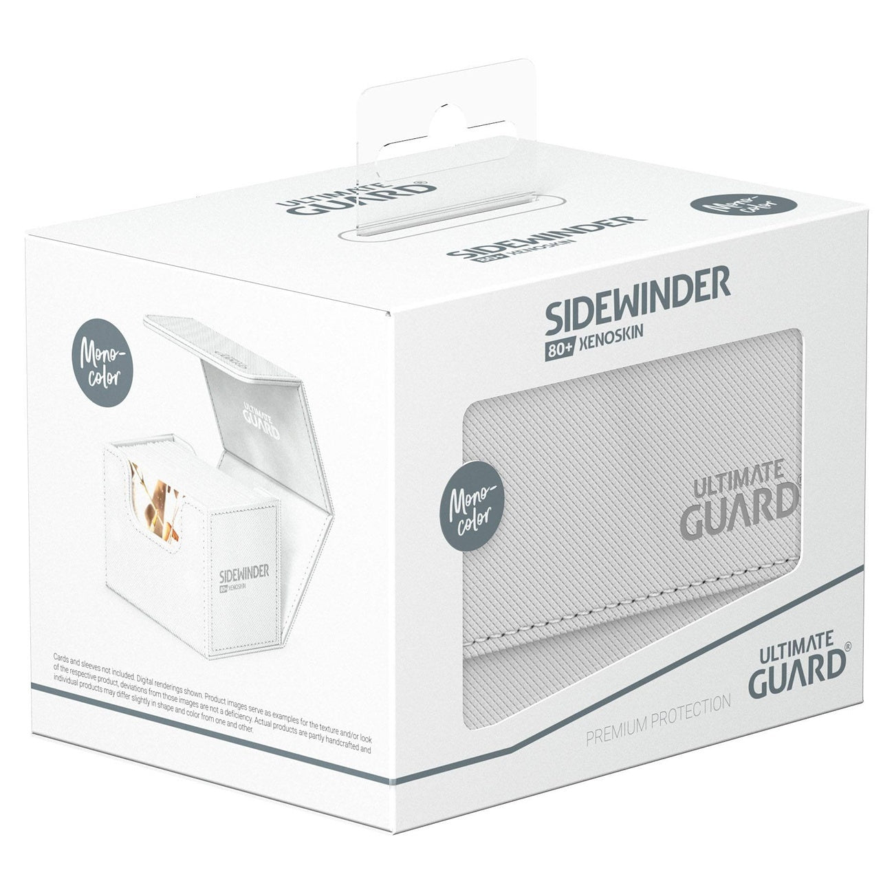 Image produit Ultimate Guard Sidewinder 80+ Xenoskin - Blanc