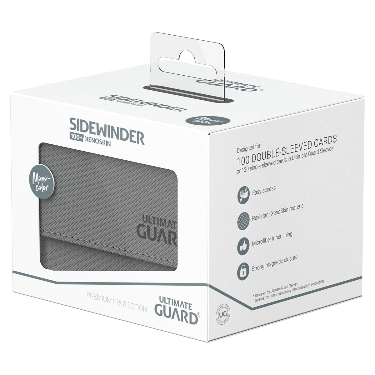 Image produit Ultimate Guard Sidewinder 100+ Xenoskin - Gris