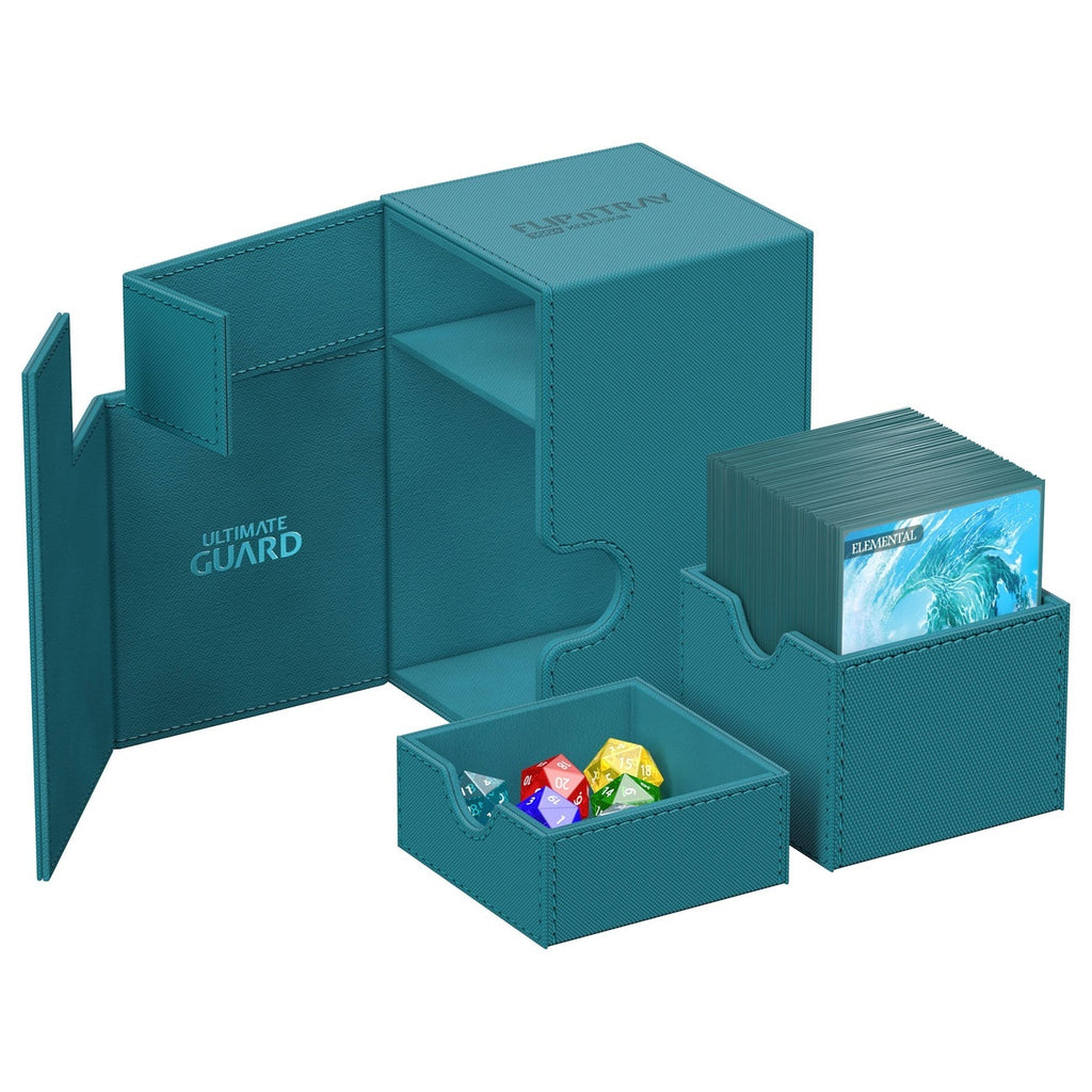Image produit Ultimate Guard Flip'n'Tray 100+ Xenoskin - Pétrole