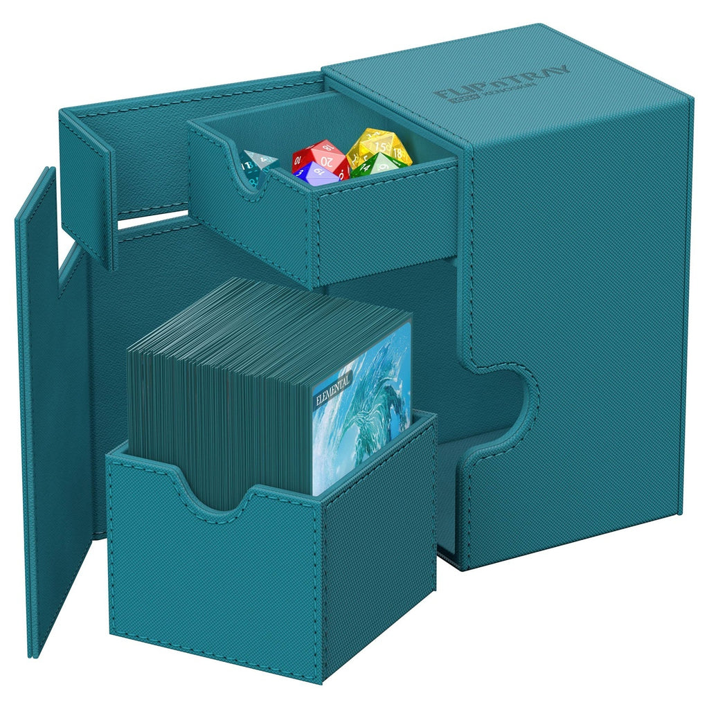 Image produit Ultimate Guard Flip'n'Tray 100+ Xenoskin - Pétrole