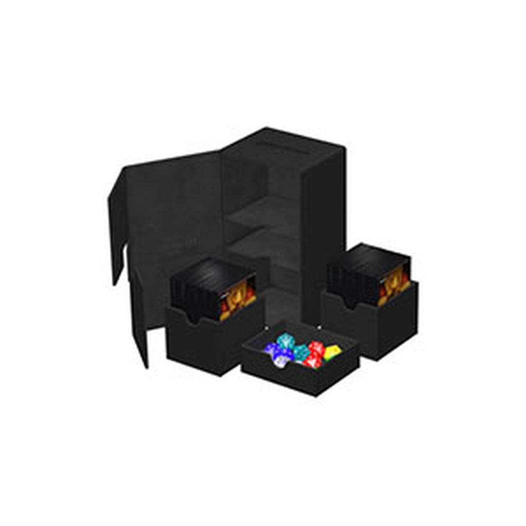 Image produit Ultimate Guard Twin Flip'n'Tray 200+ Xenoskin - Noir