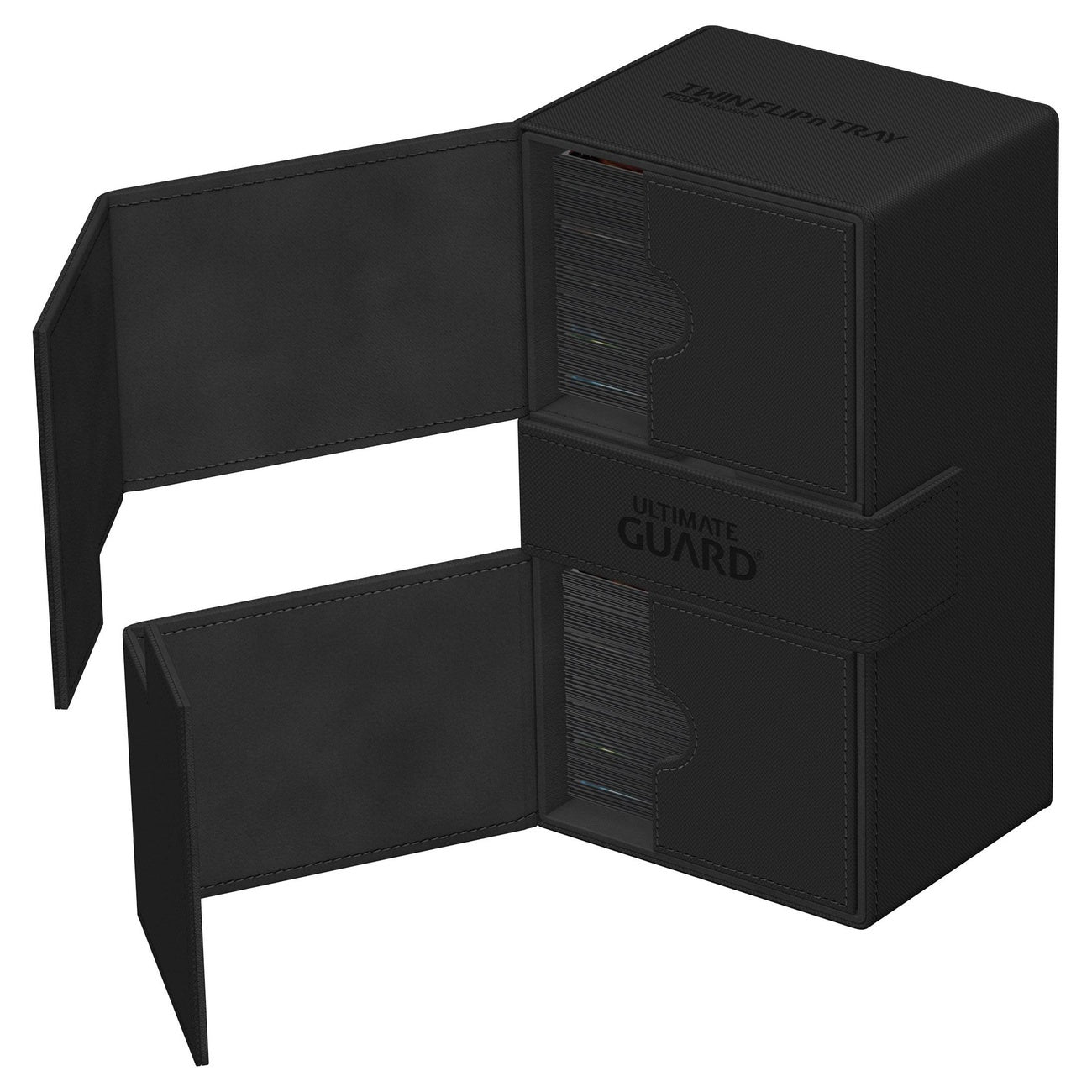 Image produit Ultimate Guard Twin Flip'n'Tray 200+ Xenoskin - Noir