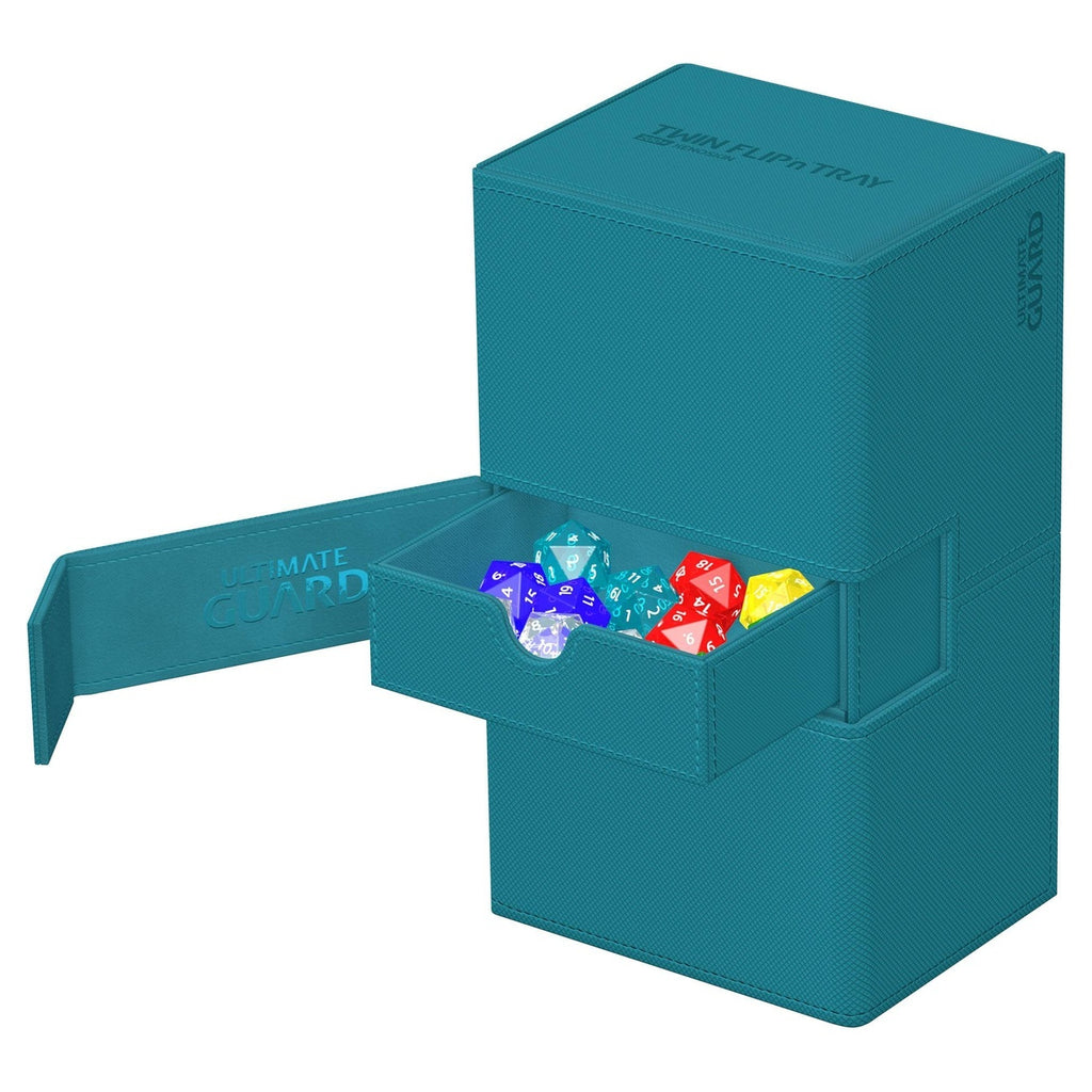 Image produit Ultimate Guard Twin Flip'n'Tray 200+ Xenoskin - Pétrole