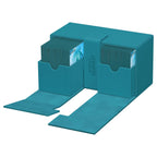 Image produit Ultimate Guard Twin Flip'n'Tray 200+ Xenoskin - Pétrole
