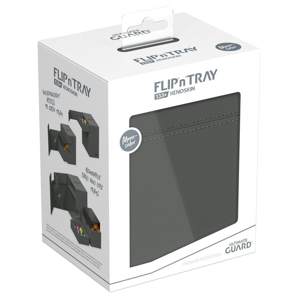 Image produit Ultimate Guard Flip'n'Tray 133+ Xenoskin - Gris