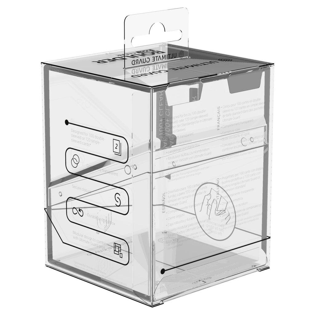 Image produit Ultimate Guard Boulder 100+ Clear - Transparent