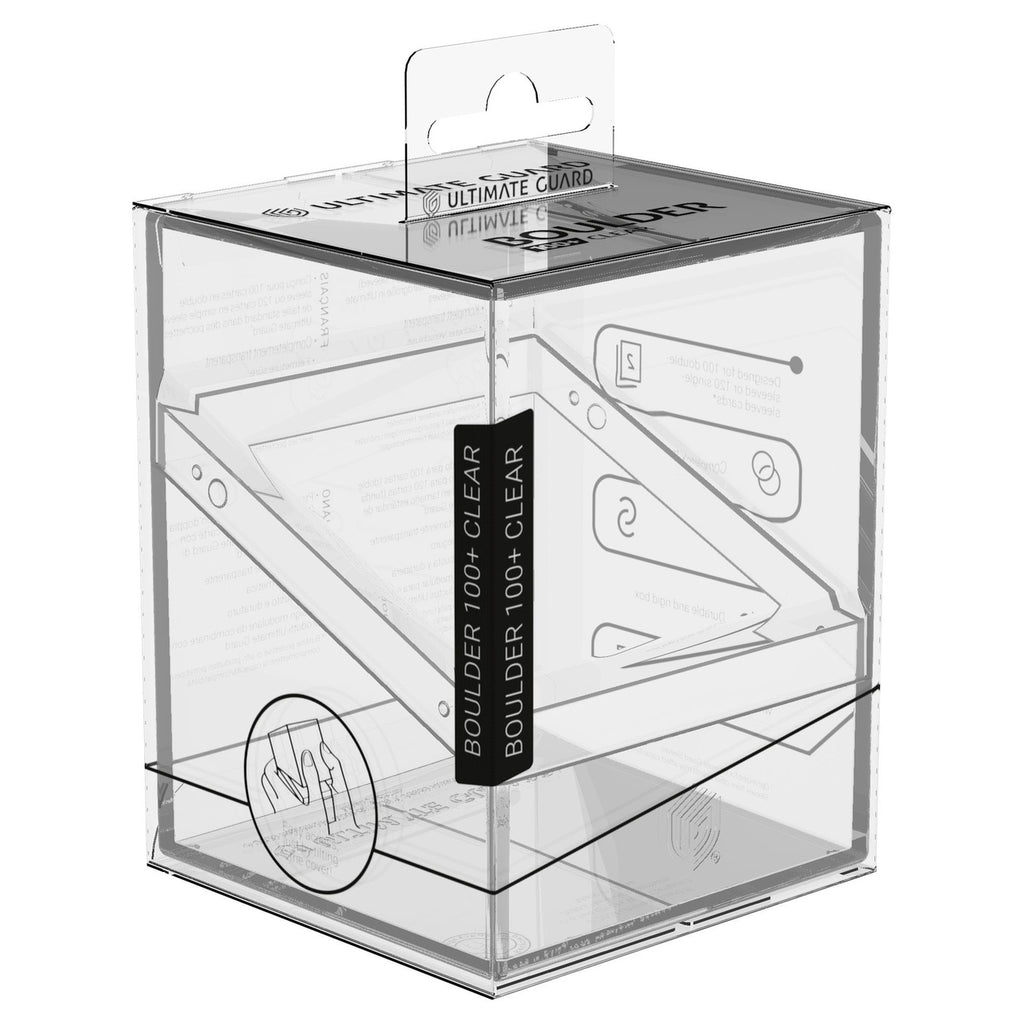 Image produit Ultimate Guard Boulder 100+ Clear - Transparent