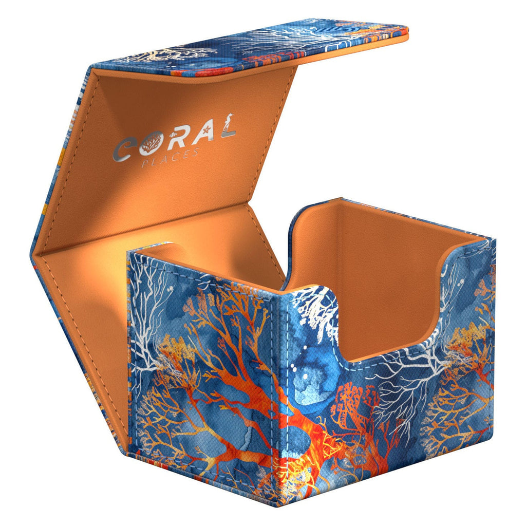 Image produit Ultimate Guard Sidewinder 100+ Xenoskin 2025 Exclusive "Coral Places" - Récif de Feu