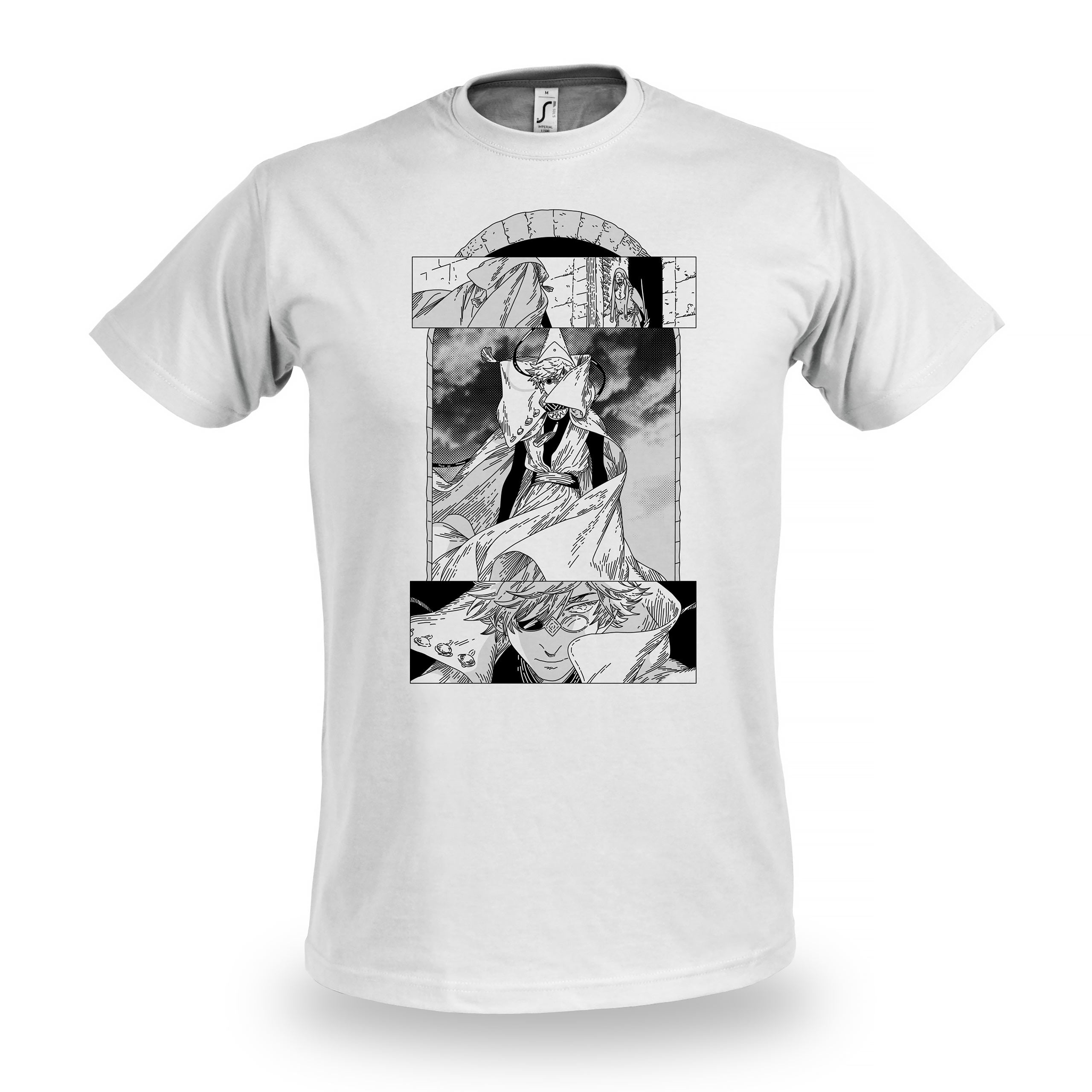 Image produit T-shirt blanc Qifrey pour les fans de Atelier of Witch Hat