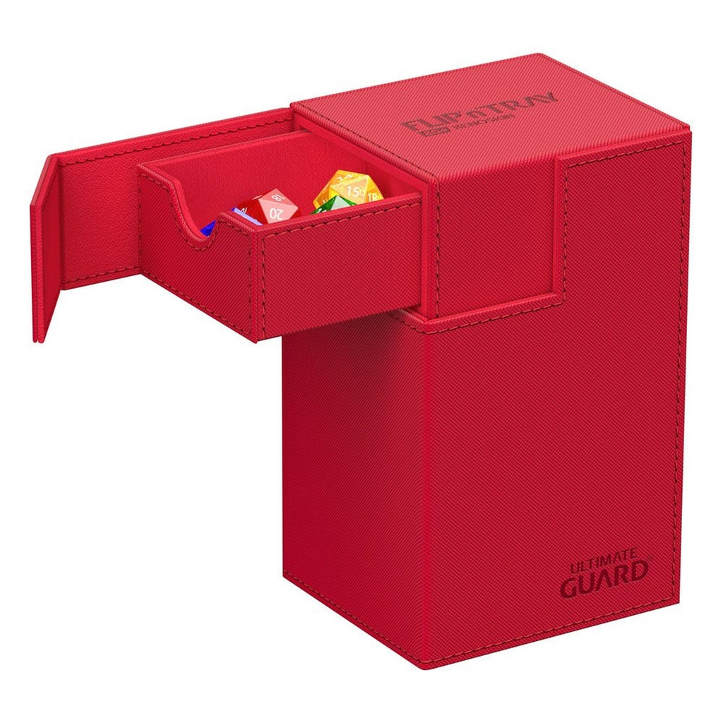 Image produit Ultimate Guard Flip'n'Tray 80+ Xenoskin - Rouge