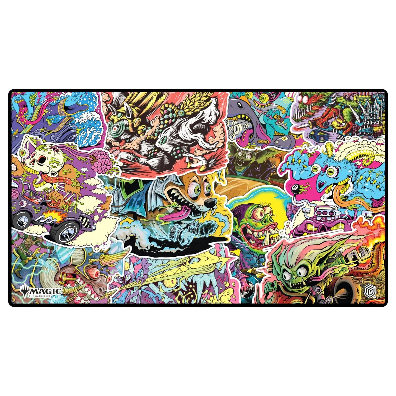 Image produit Ultimate Guard Tapis de jeu Magic: The Gathering "Aetherdrift" - Revved-Up Racers
