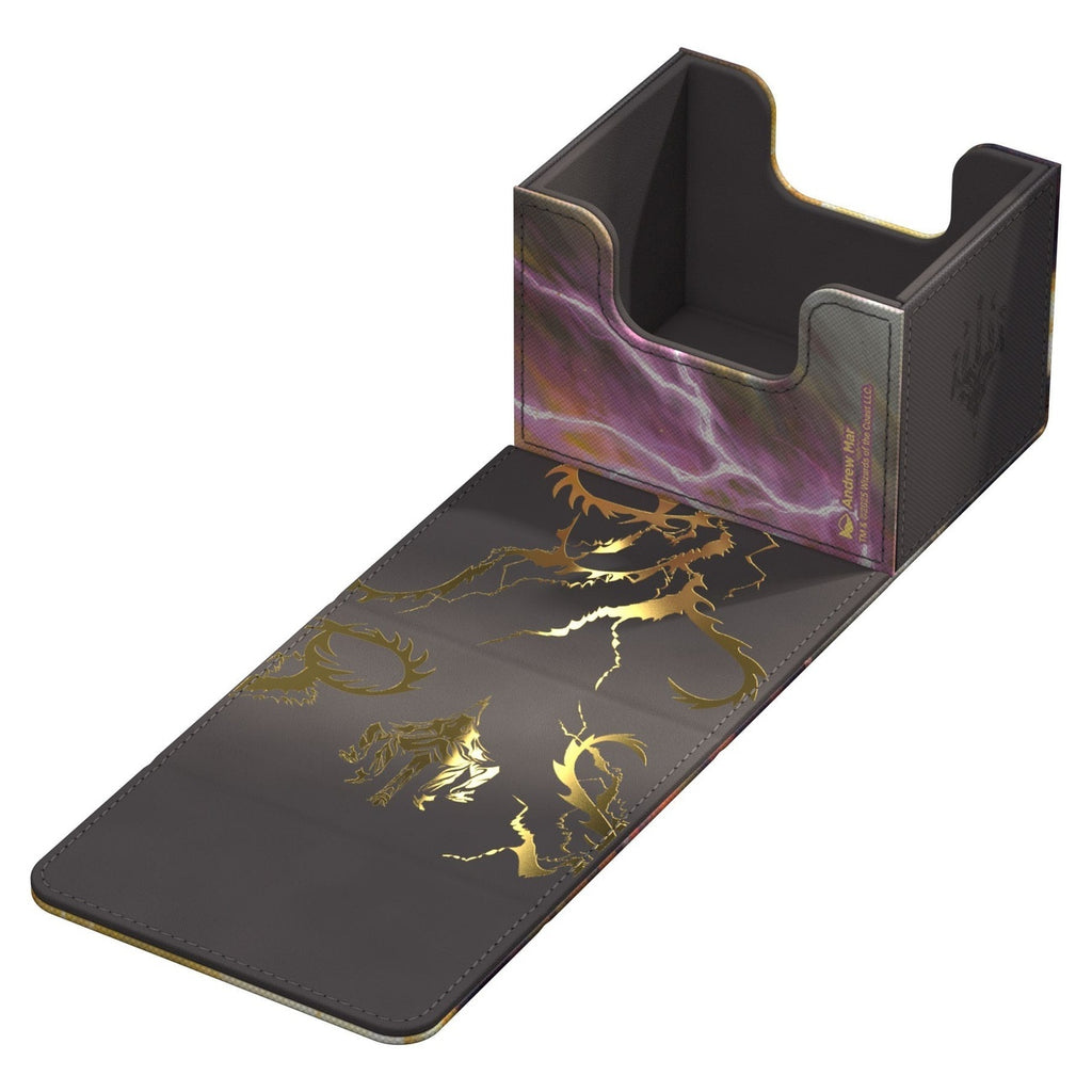 Image produit Ultimate Guard Sidewinder 100+ Xenoskin Magic: The Gathering « Tarkir : Dragonstorm » Ghostfire - Scion d’Écaille-tempête