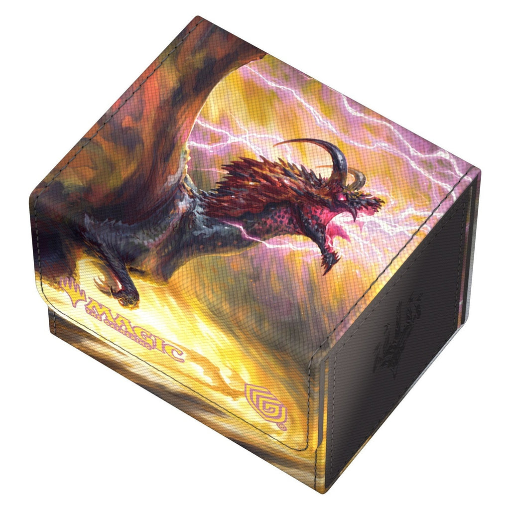 Image produit Ultimate Guard Sidewinder 100+ Xenoskin Magic: The Gathering « Tarkir : Dragonstorm » Ghostfire - Scion d’Écaille-tempête