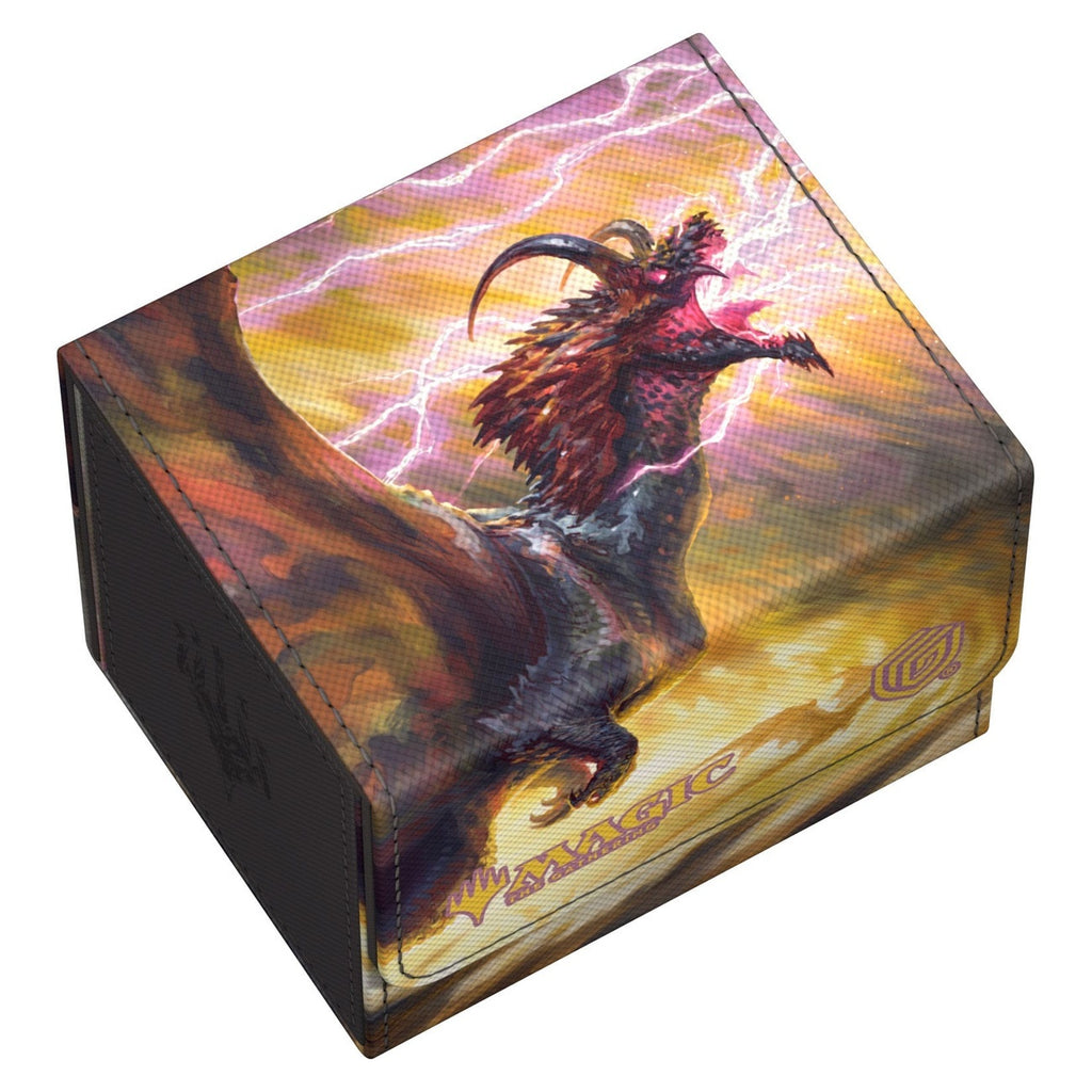 Image produit Ultimate Guard Sidewinder 100+ Xenoskin Magic: The Gathering « Tarkir : Dragonstorm » Ghostfire - Scion d’Écaille-tempête