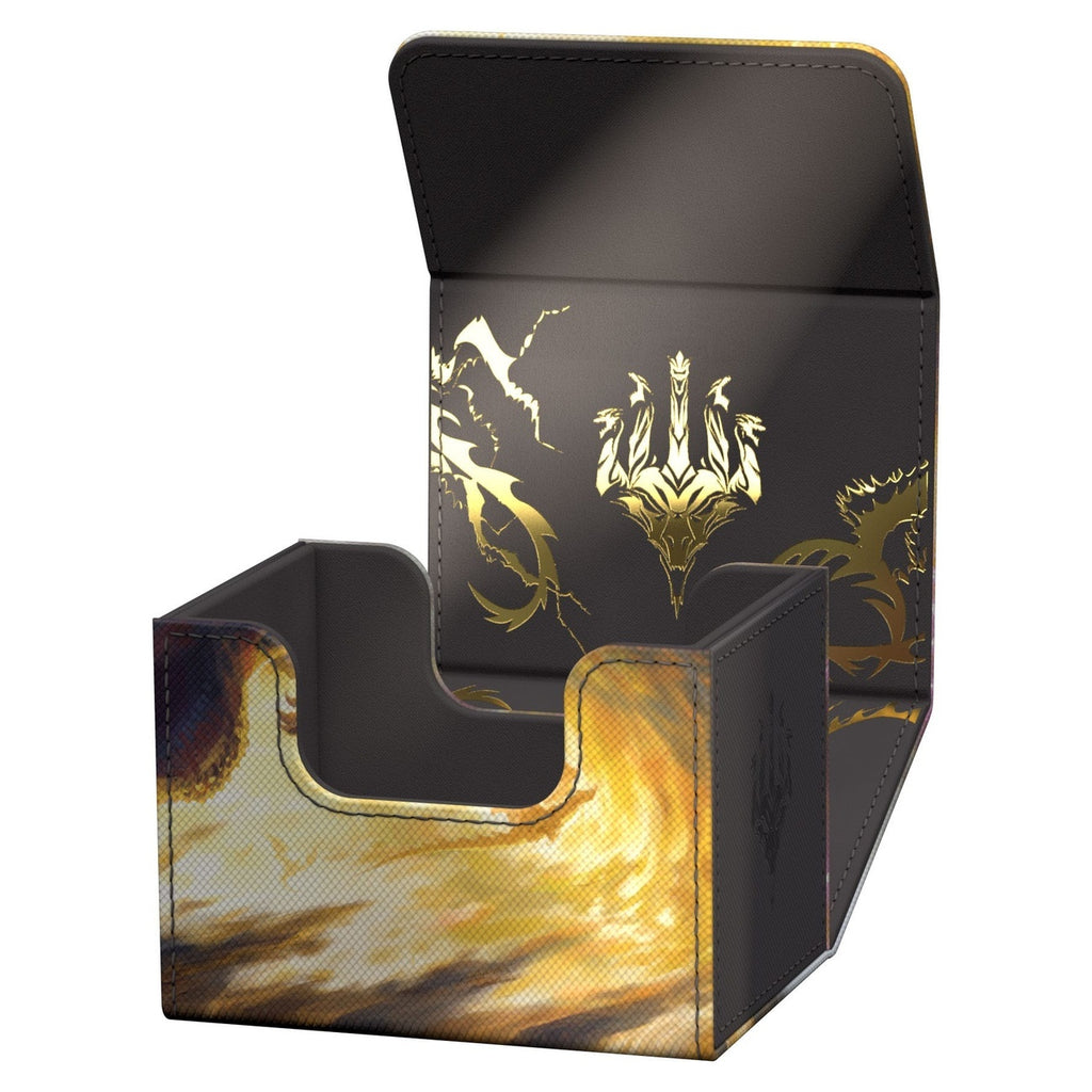 Image produit Ultimate Guard Sidewinder 100+ Xenoskin Magic: The Gathering « Tarkir : Dragonstorm » Ghostfire - Scion d’Écaille-tempête