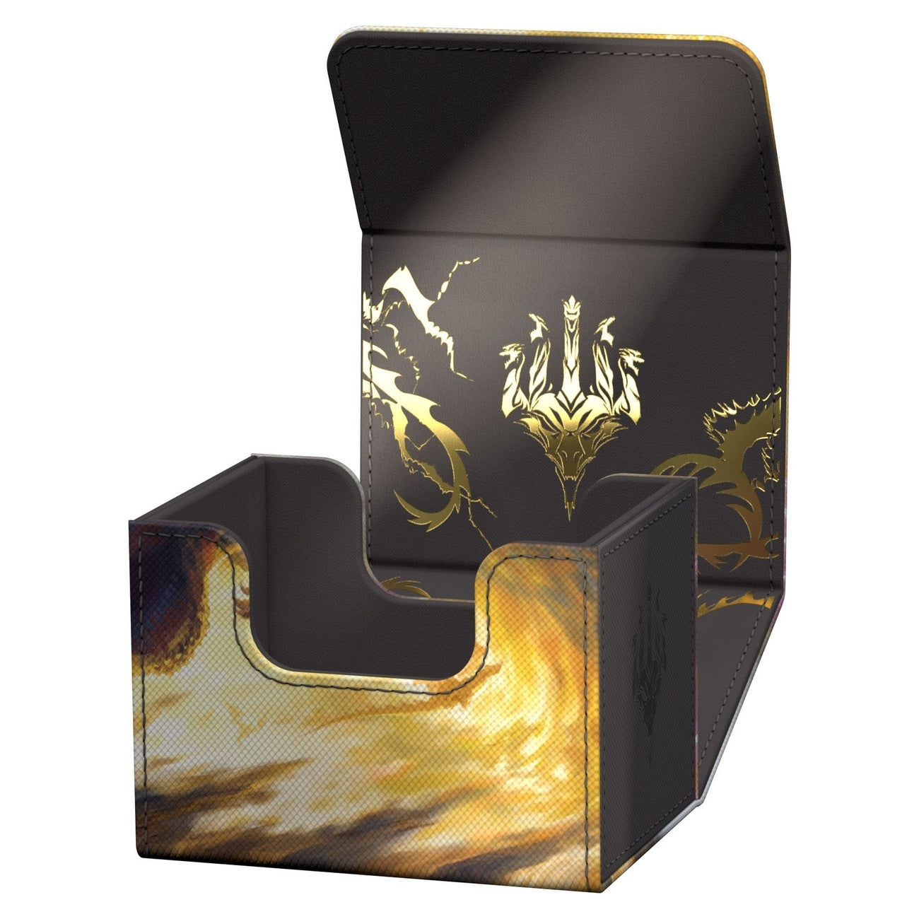 Image produit Ultimate Guard Sidewinder 100+ Xenoskin Magic: The Gathering « Tarkir : Dragonstorm » Ghostfire - Scion d’Écaille-tempête