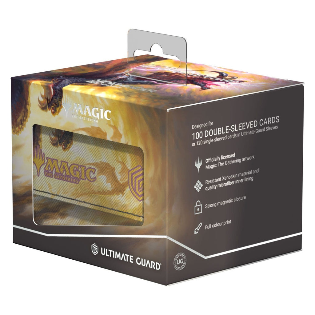 Image produit Ultimate Guard Sidewinder 100+ Xenoskin Magic: The Gathering « Tarkir : Dragonstorm » Ghostfire - Scion d’Écaille-tempête