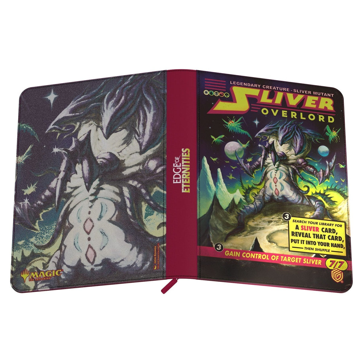 Image produit Ultimate Guard Zipfolio 360 Xenoskin Magic: The Gathering "Edge of Eternities" - Sliver Overlord