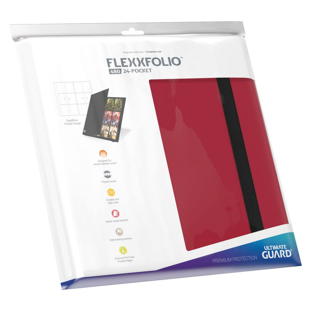 Image produit Ultimate Guard Flexxfolio 480 24 pochettes - Rouge
