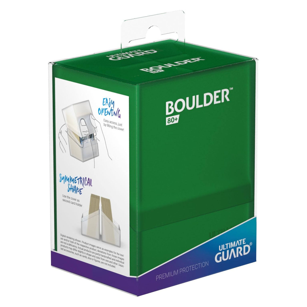 Image produit Ultimate Guard Boulder 80+ - Émeraude
