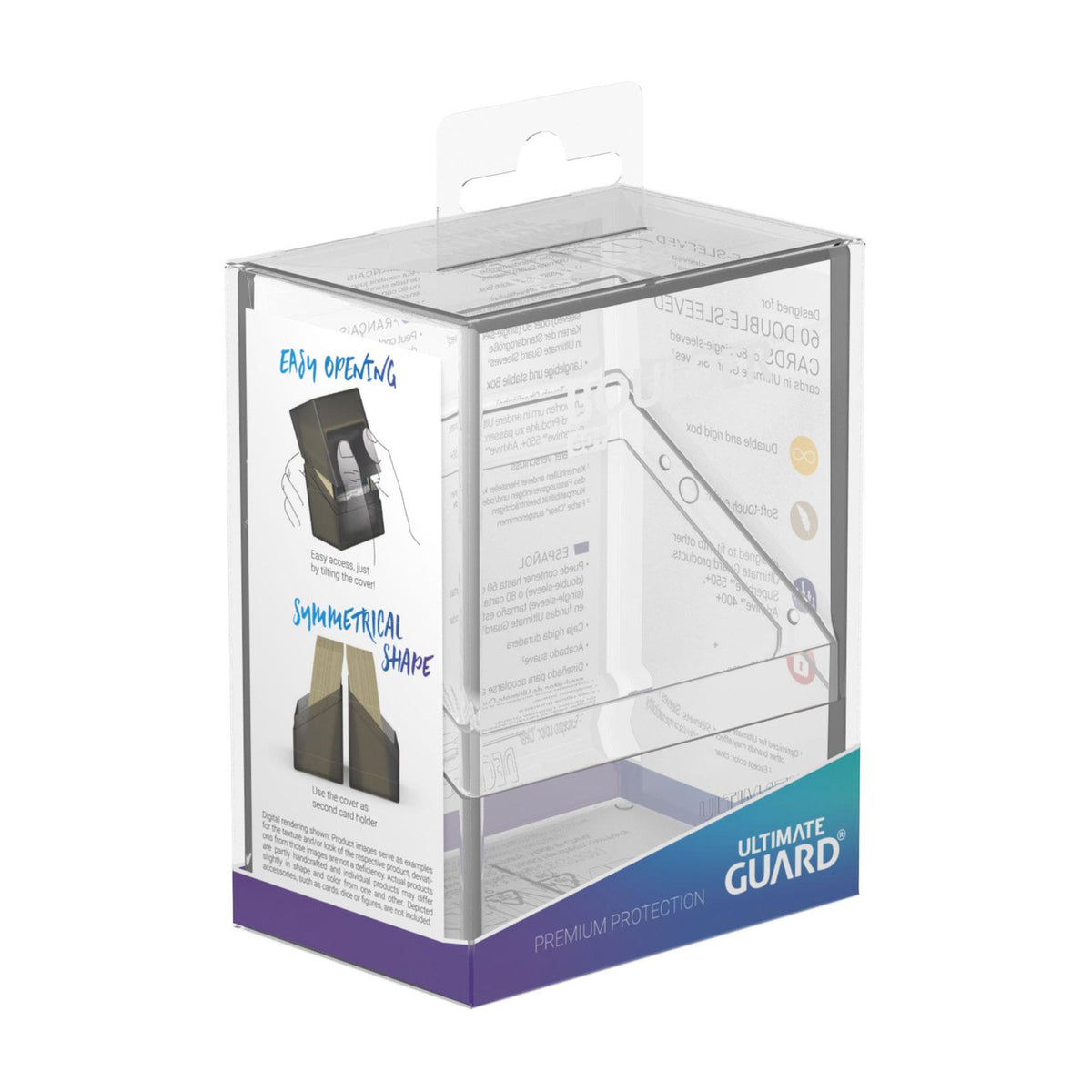 Image produit Ultimate Guard Boulder 60+ - Transparent