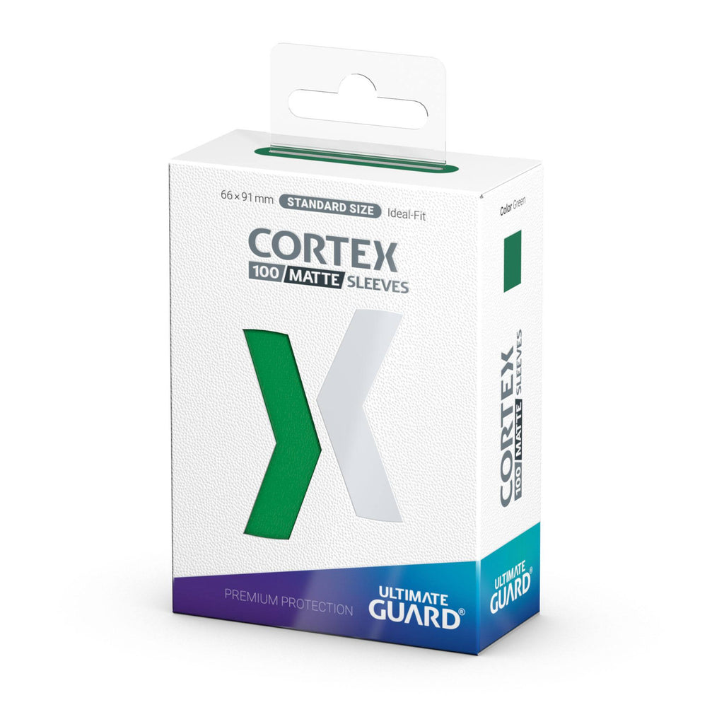 Image produit Ultimate Guard Cortex Sleeves Mat Standard Size (100) - Vert