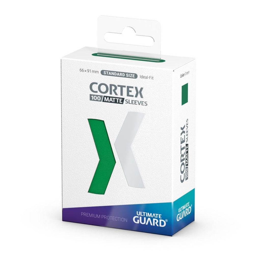 Image produit Ultimate Guard Cortex Sleeves Mat Standard Size (100) - Vert