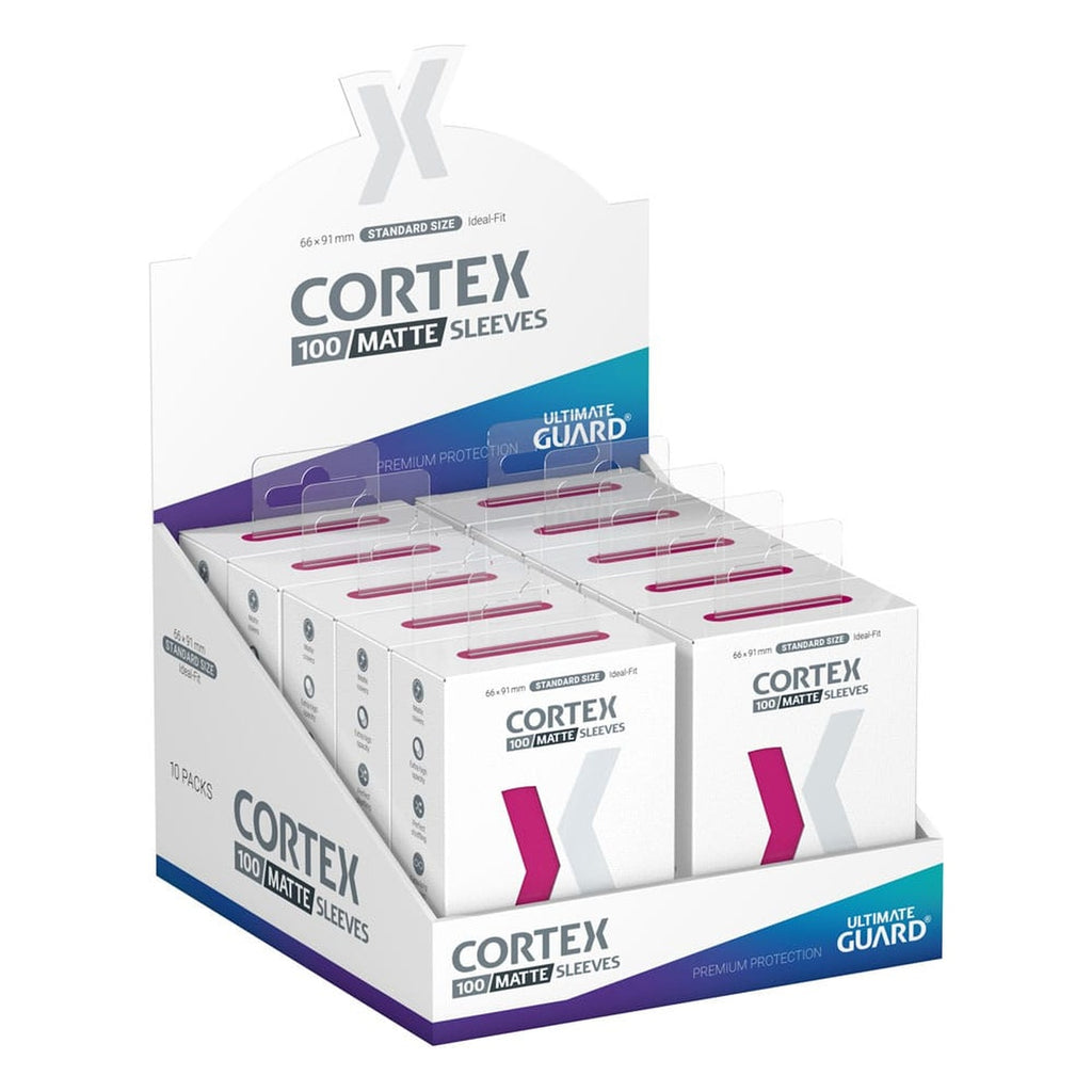 Image produit Ultimate Guard Cortex Sleeves Mat Standard Size (100) - Rose