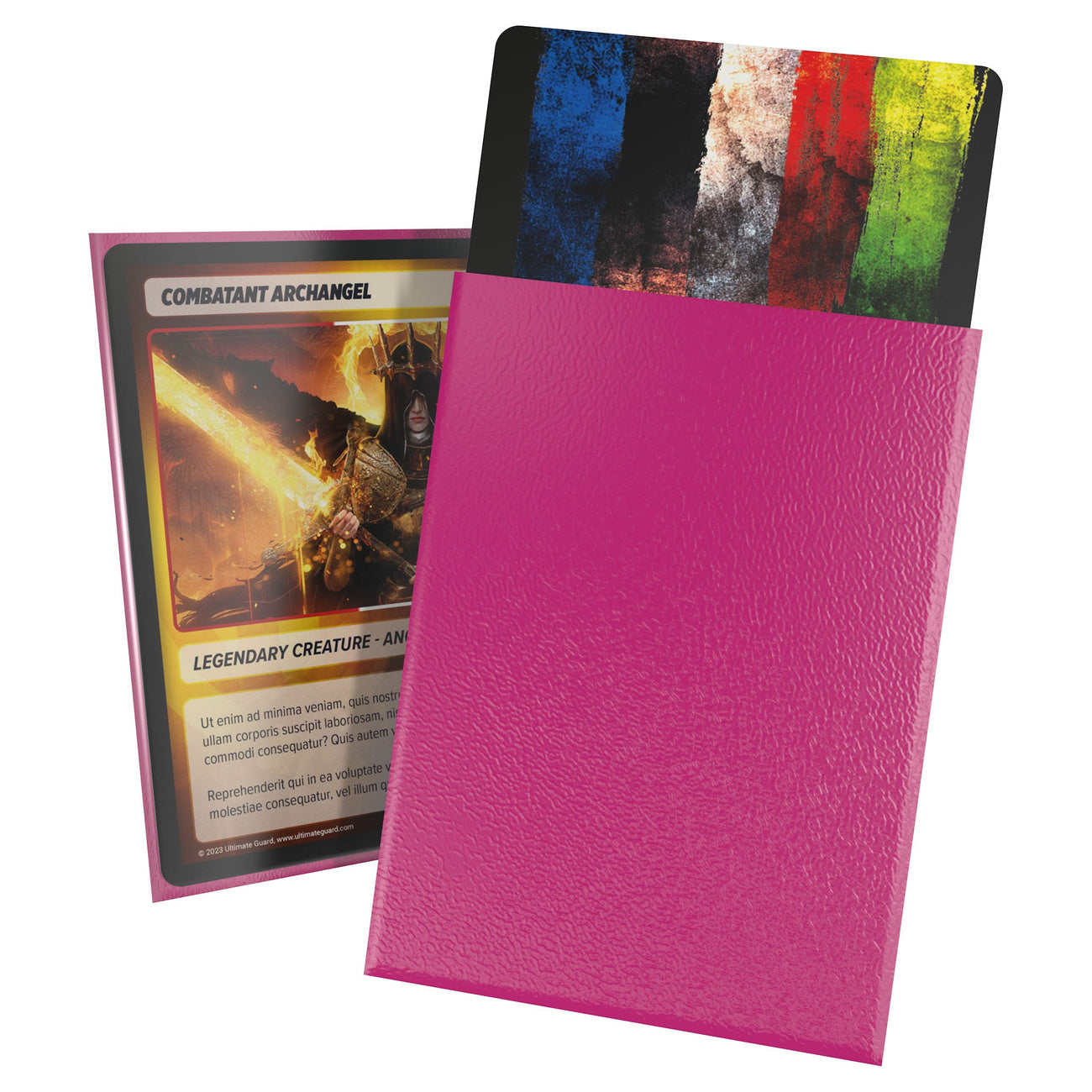 Image produit Ultimate Guard Cortex Sleeves Mat Standard Size (100) - Rose