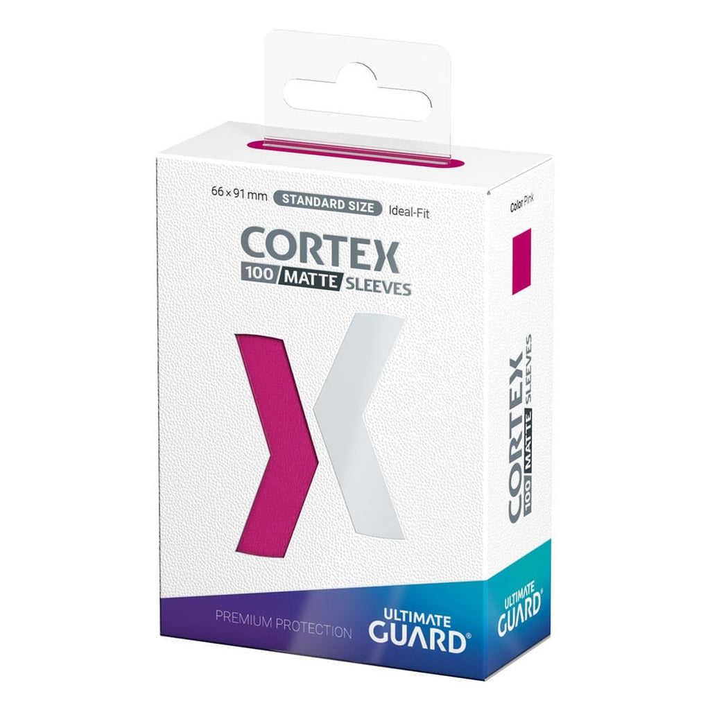 Image produit Ultimate Guard Cortex Sleeves Mat Standard Size (100) - Rose