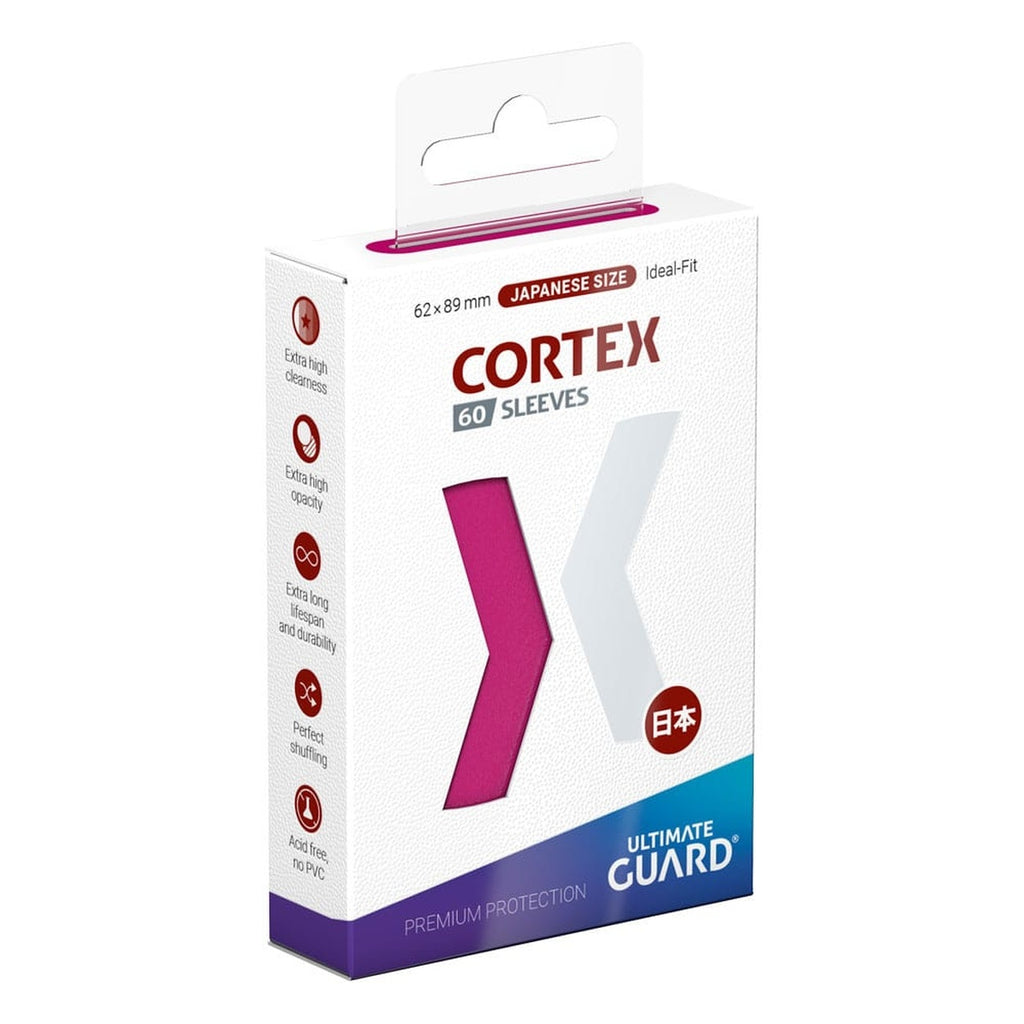 Image produit Ultimate Guard Cortex Sleeves taille japonaise (60) - Rose