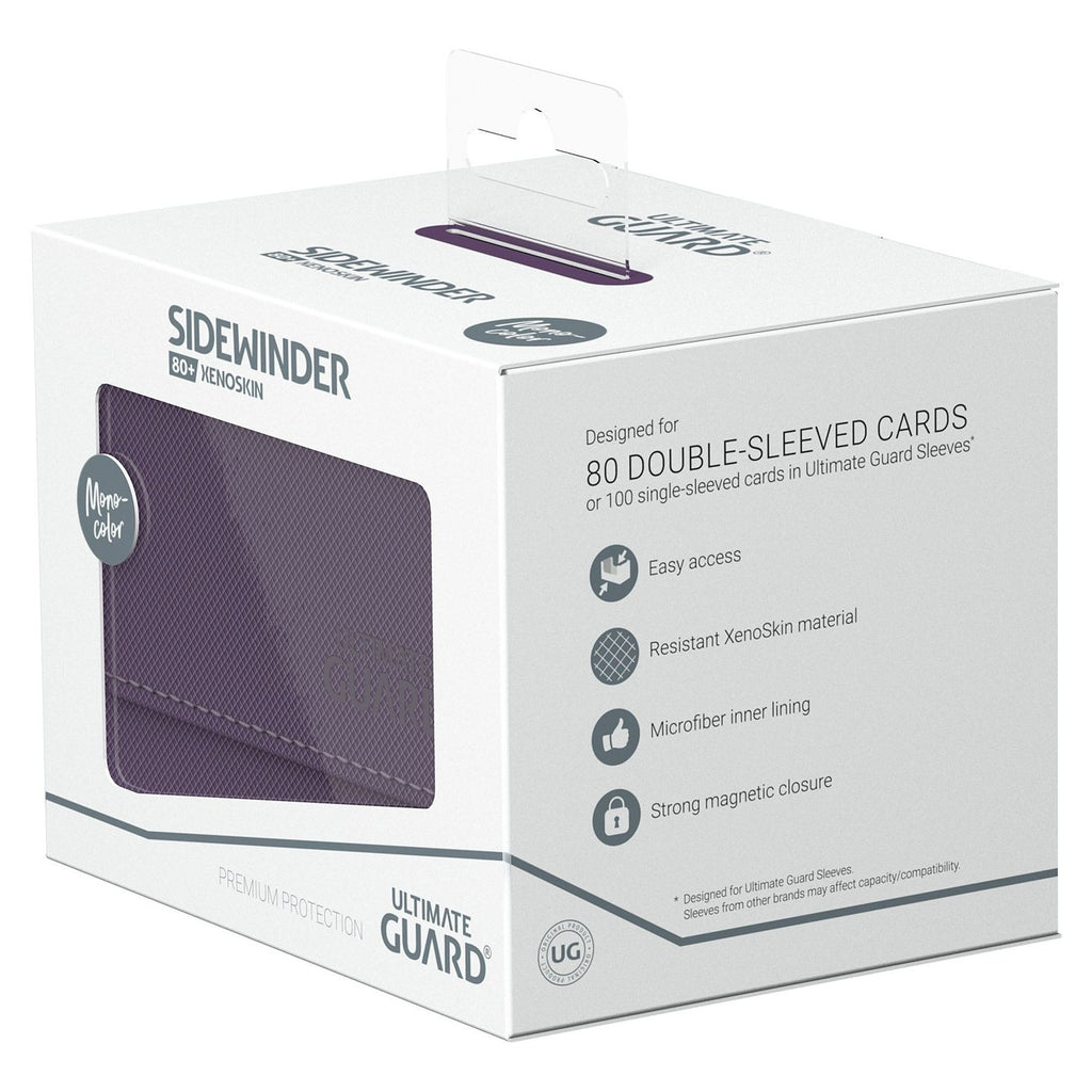 Image produit Ultimate Guard Sidewinder 80+ Xenoskin – Violet