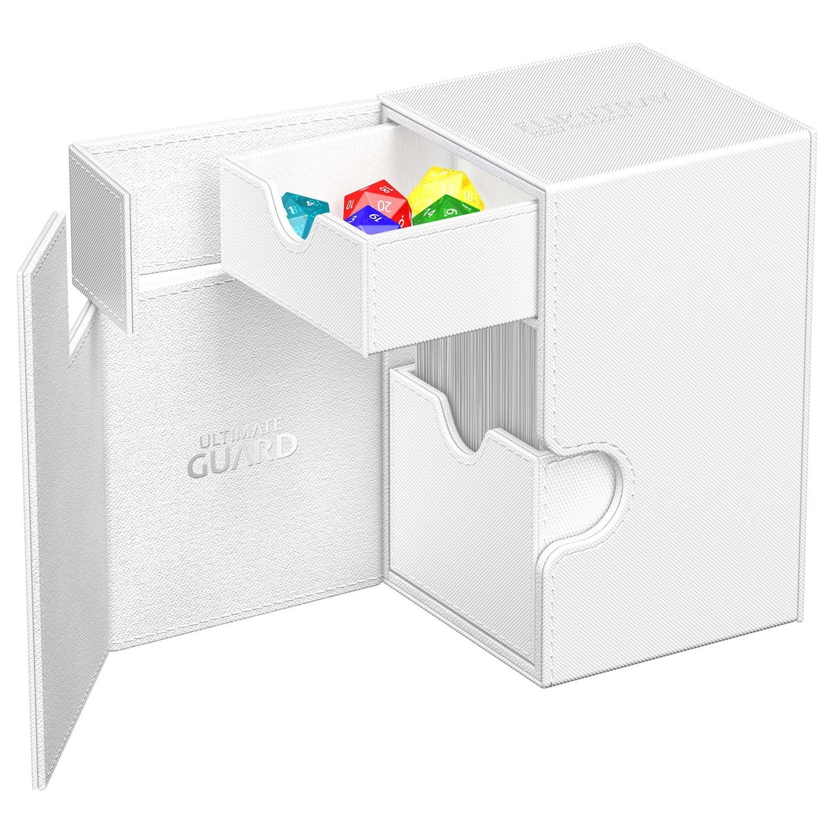 Image produit Ultimate Guard Flip'n'Tray 100+ Xenoskin - Blanc