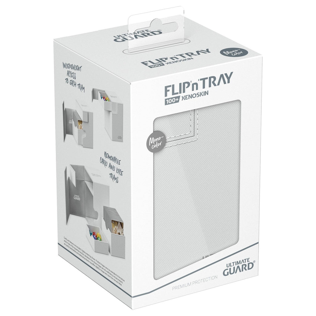 Image produit Ultimate Guard Flip'n'Tray 100+ Xenoskin - Blanc