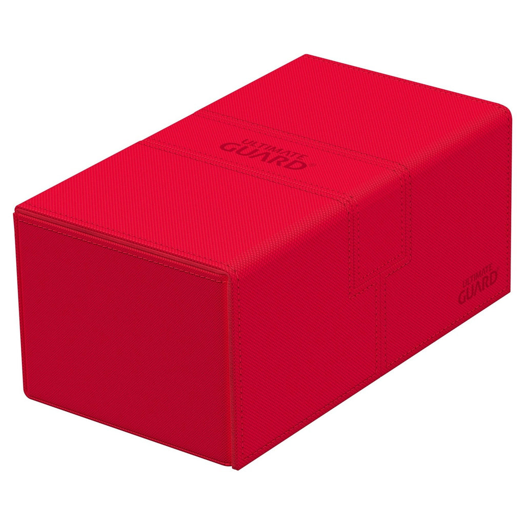 Image produit Ultimate Guard Twin Flip'n'Tray 200+ Xenoskin - Rouge