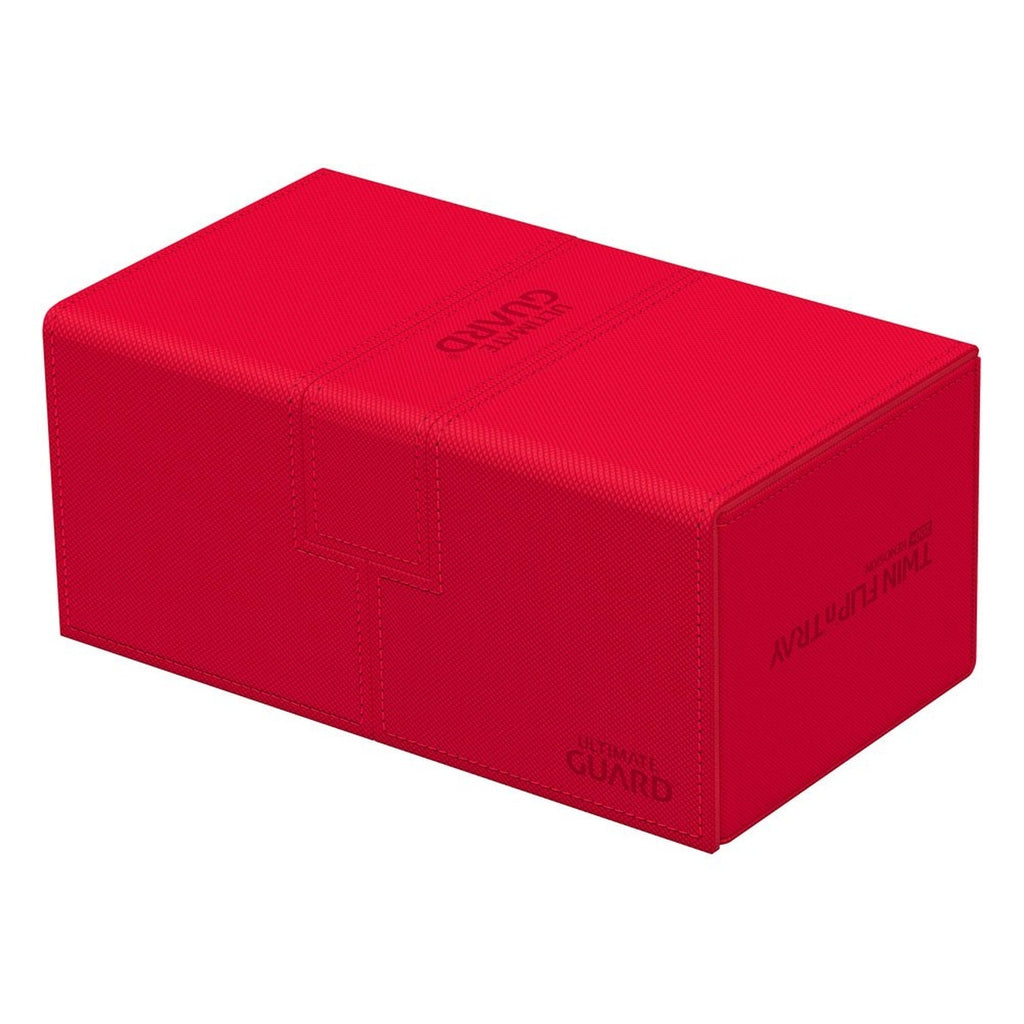 Image produit Ultimate Guard Twin Flip'n'Tray 200+ Xenoskin - Rouge