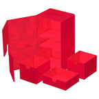 Image produit Ultimate Guard Twin Flip'n'Tray 200+ Xenoskin - Rouge