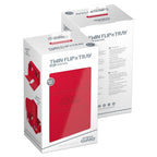 Image produit Ultimate Guard Twin Flip'n'Tray 200+ Xenoskin - Rouge