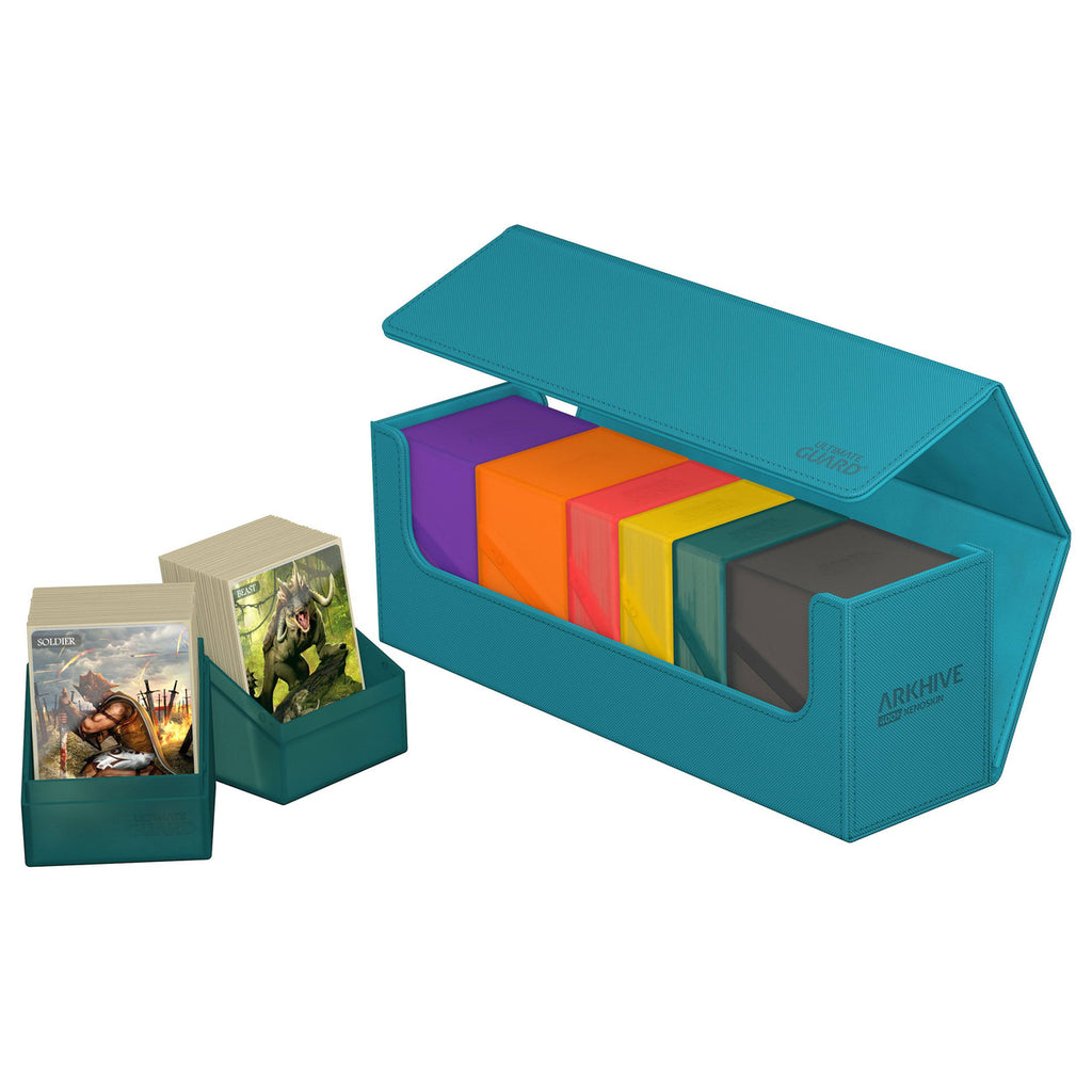Image produit Ultimate Guard Arkhive 400+ Xenoskin – Pétrole