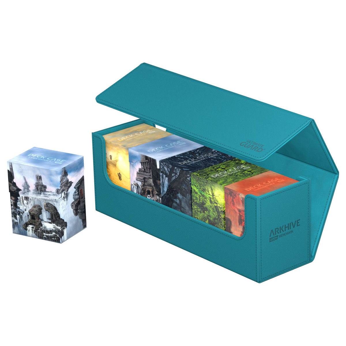 Image produit Ultimate Guard Arkhive 400+ Xenoskin – Pétrole