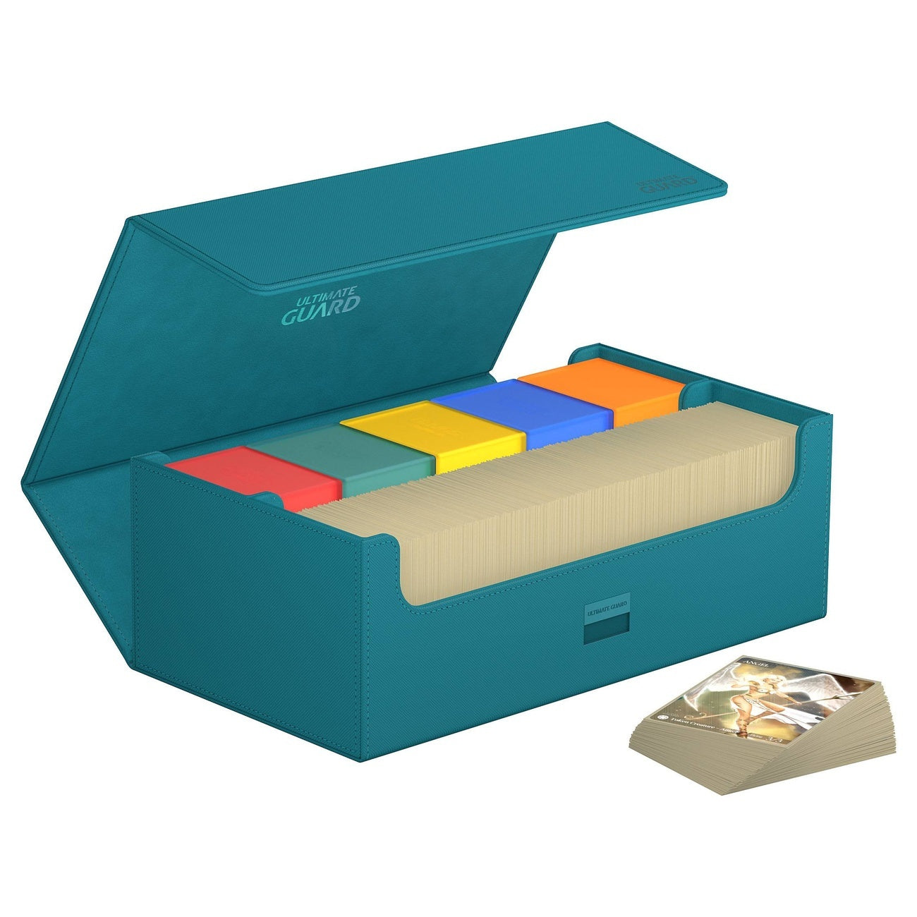 Image produit Ultimate Guard Arkhive 800+ XenoSkin Monocolor bleu pétrole