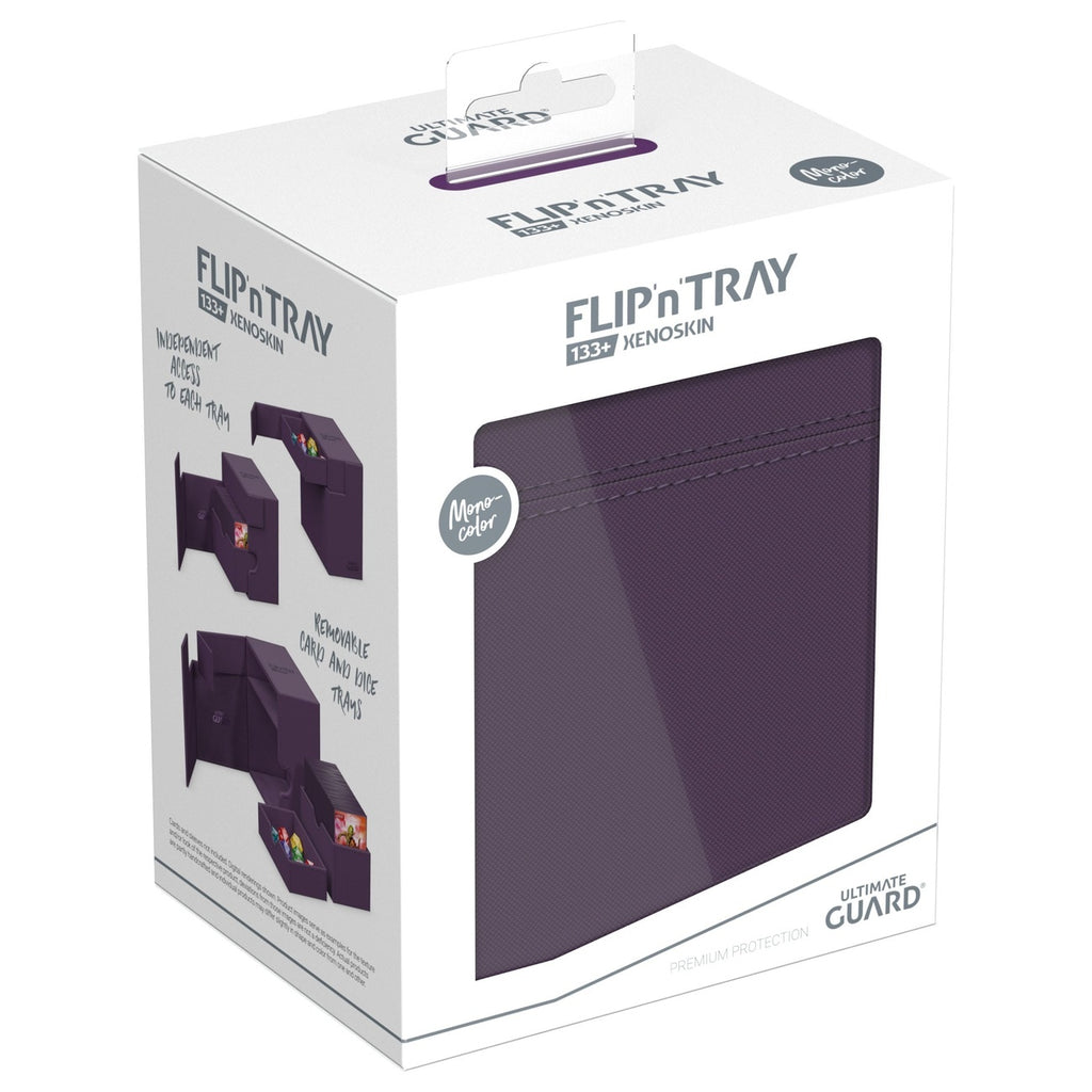 Image produit Ultimate Guard Flip'n'Tray 133+ Xenoskin - Violet