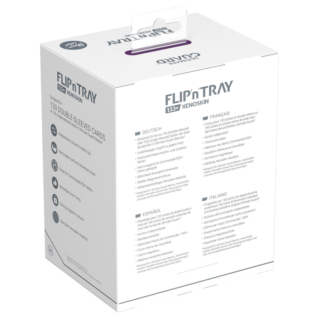 Image produit Ultimate Guard Flip'n'Tray 133+ Xenoskin - Violet