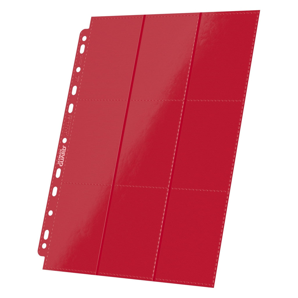 Image produit Ultimate Guard Pages 18 Poches à Chargement Latéral (10) - Rouge