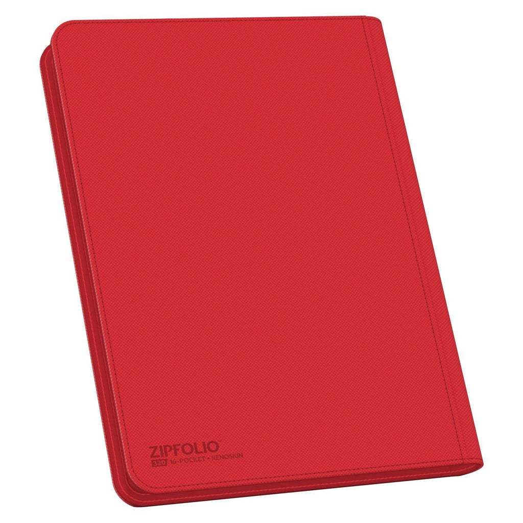 Image produit Ultimate Guard Zipfolio 320 16 Poches Xenoskin - Rouge