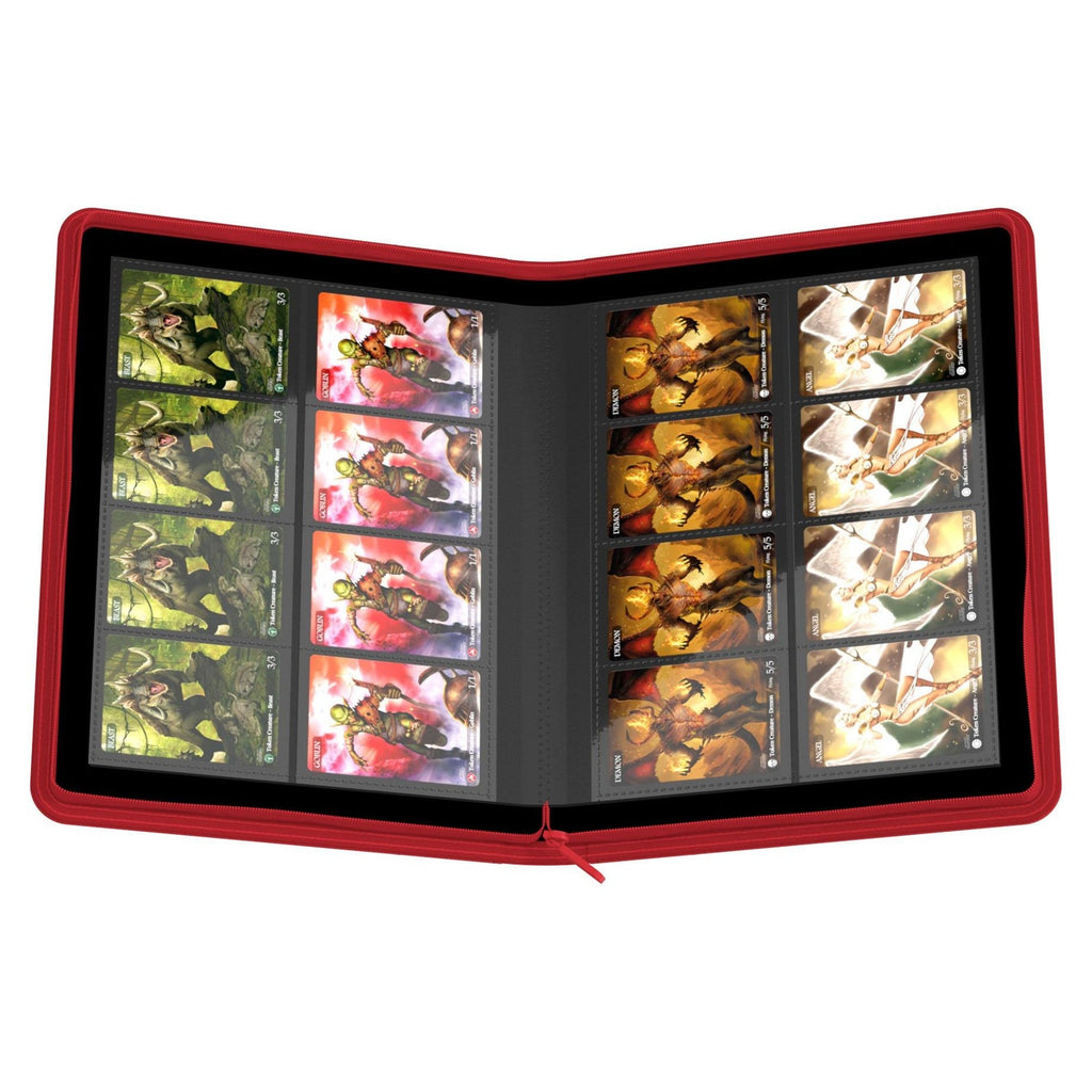 Image produit Ultimate Guard Zipfolio 320 16 Poches Xenoskin - Rouge
