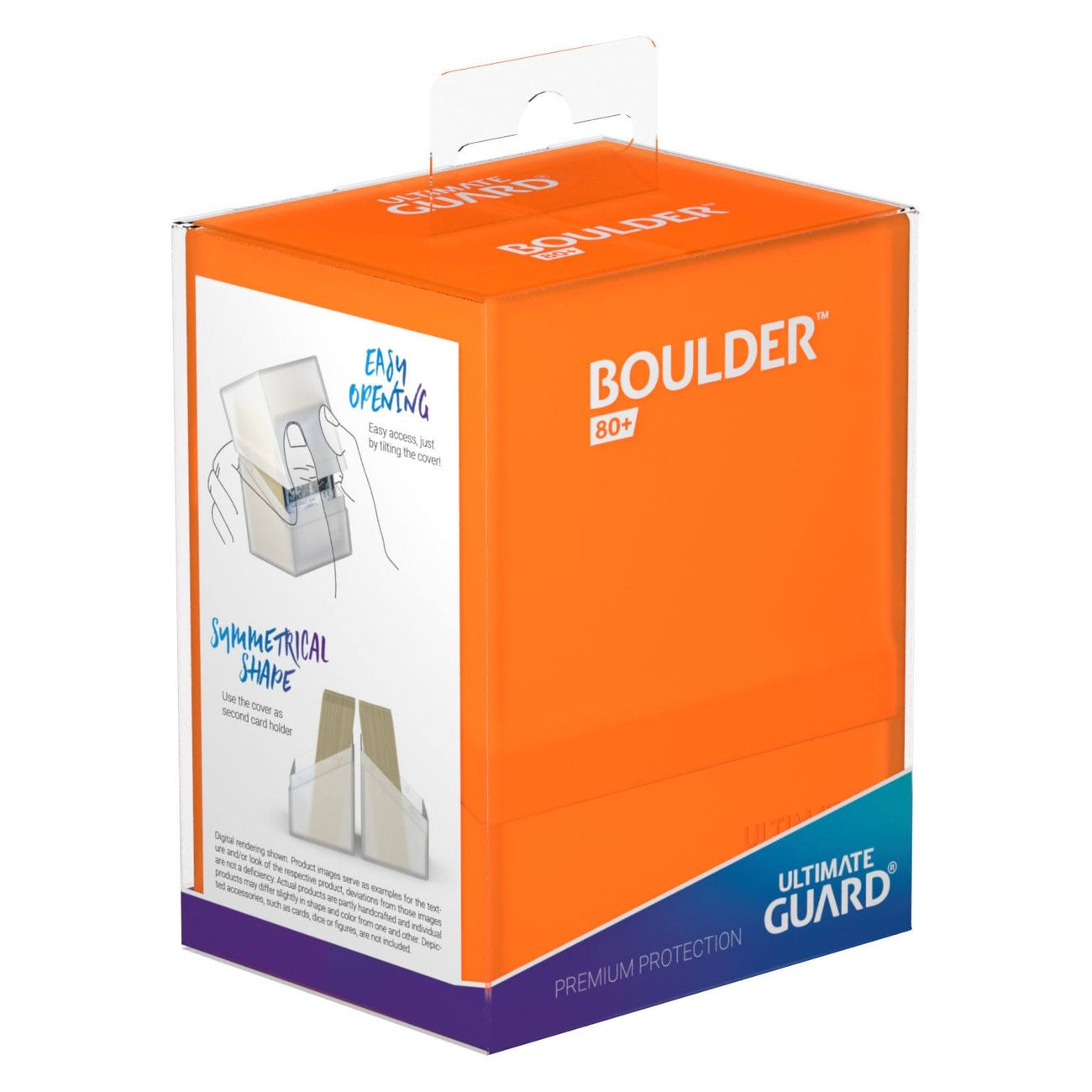 Image produit Ultimate Guard Boulder 80+ - Poppy Topaz